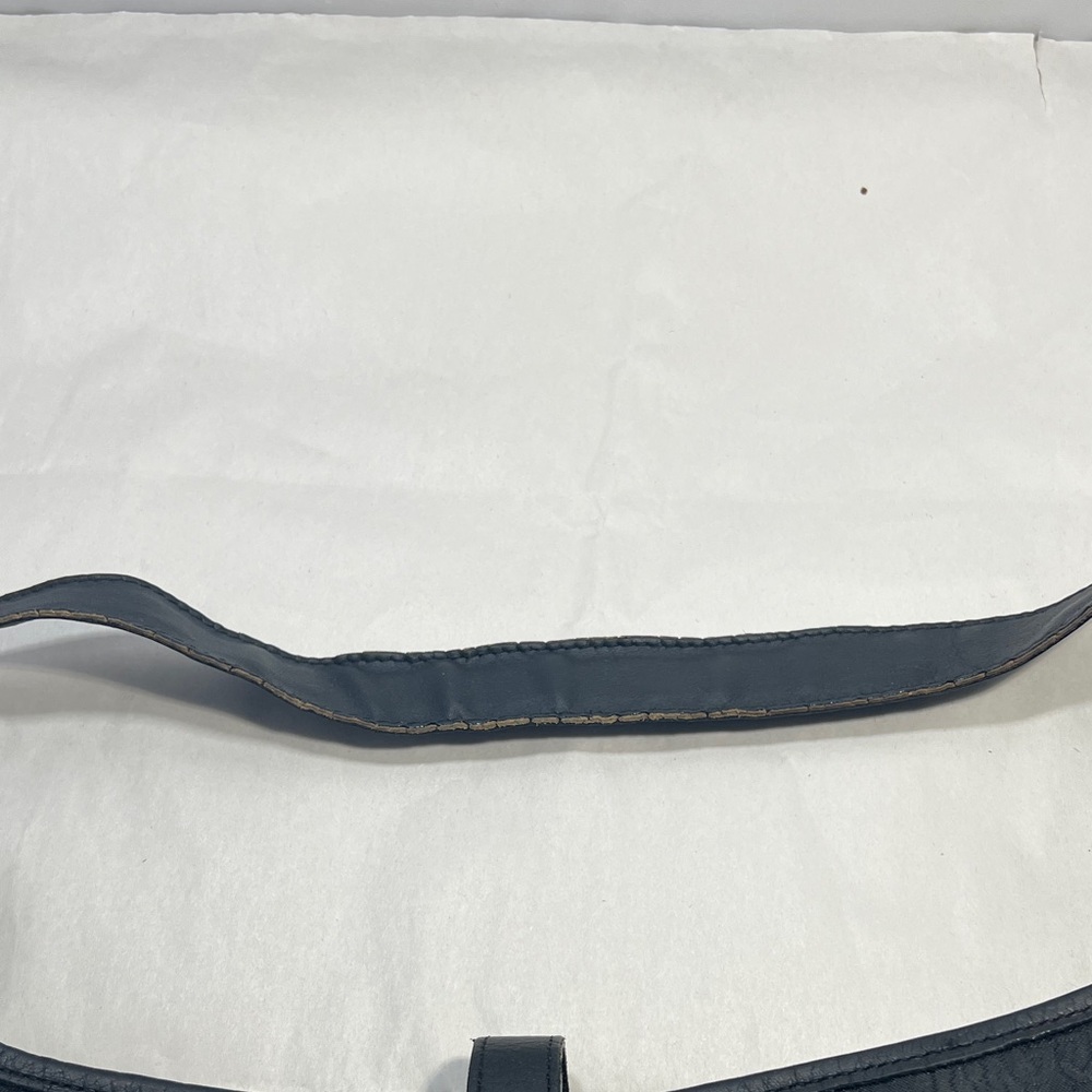 Gucci Black Jackie Messenger Bag with Green and Red Stripe - Picture 4 of 11
